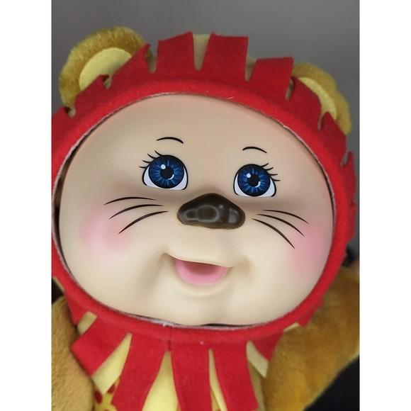 Cabbage Patch Doll Lion Thumb Sucker Austin Zoo 9" exotic friends - Picture 3 of 13